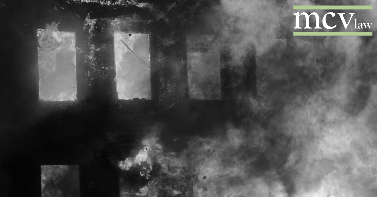 factory fire with mcv law logo Social Security Disability from MCV LAW near syracuse ny