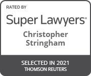 super lawyers rating presented to christopher stringham