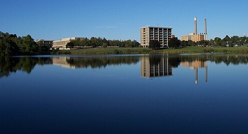 workers compensation lawyers near oswego ny image of glimmerglass lagoon on suny oswego campus