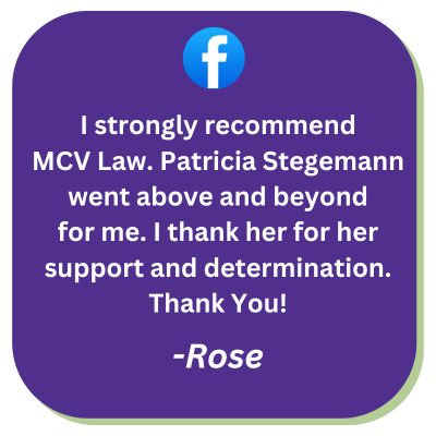 Personal Injury Lawyer Tricia Stegemann ESQ Review MCV LAW near Syracuse NY